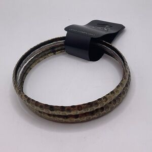 NThandmade Jewelry Hammered Gold Bracelet